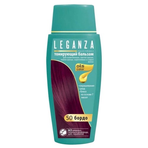 Leganza Barvící balzám Bordo 50, 150 ml