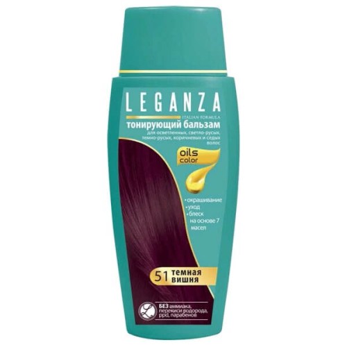 Leganza Barvící balzám tmavá višně 51, 150 ml