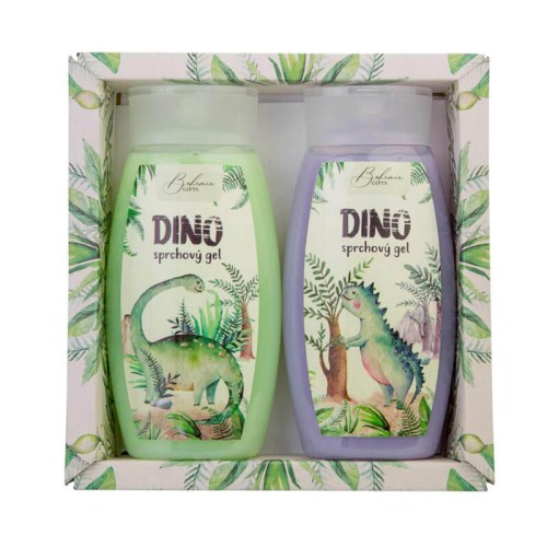Bohemia Gifts Kosmetická sada pro děti DINO 2x sprchový gel 250 ml