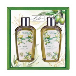 Bohemia Herbs Kosmetická sada s olivovým olejem - sprchový gel 250 ml a šampon 250 ml