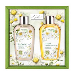 Bohemia Herbs Kosmetický balíček s heřmánku - sprchový gel 250 ml a šampon 250 ml