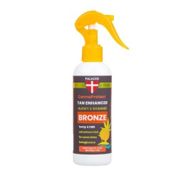 CannaProtect - Tělové mléko pro podporu opálení bronze s konopím 200 ml