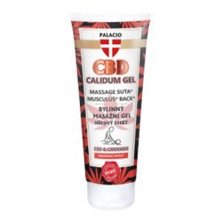 CBD Calidum hřejivý masážní gel 200 ml