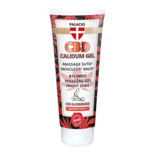 CBD Calidum hřejivý masážní gel 200 ml