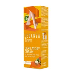 Leganza Depilační sada s makadamovým olejem 125 ml