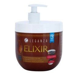 Leganza Elixir maska na vlasy s čokoládová pěna 1000 ml