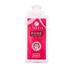 Leganza Rose sprchový gel s růžovým olejem 200 ml