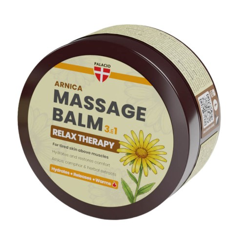 Masážní balzám Relax 3v1 hřejivý s arnikou a kafrem 300 ml