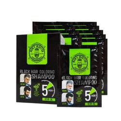 Mens Master Professional barvící šampon černá barva na vlasy 10 x 25 ml