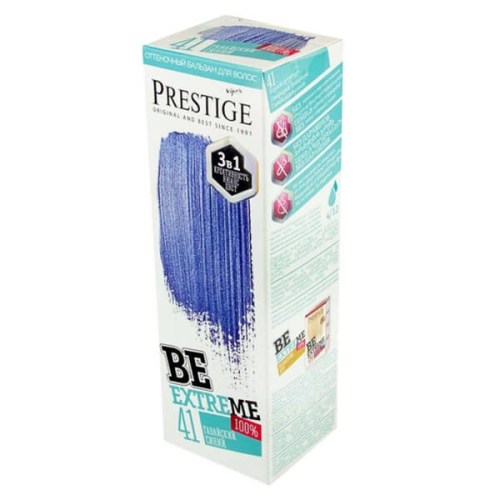 Prestige Be Extreme Semi-permanentní barva na vlasy 41 Havajská modrá 100 ml