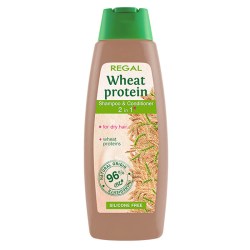Regal Šampon a kondicionér 2 v 1 na suché vlasy Pšeničný protein 400 ml
