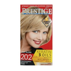 Vip's Prestige permanentní krém barva na vlasy 202 světle blond 115 ml
